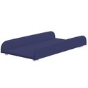 Ver imagem 1 de Trocador De Fraldas Almofadado Para Berço P02 Azul Marinho - Lyam Decor