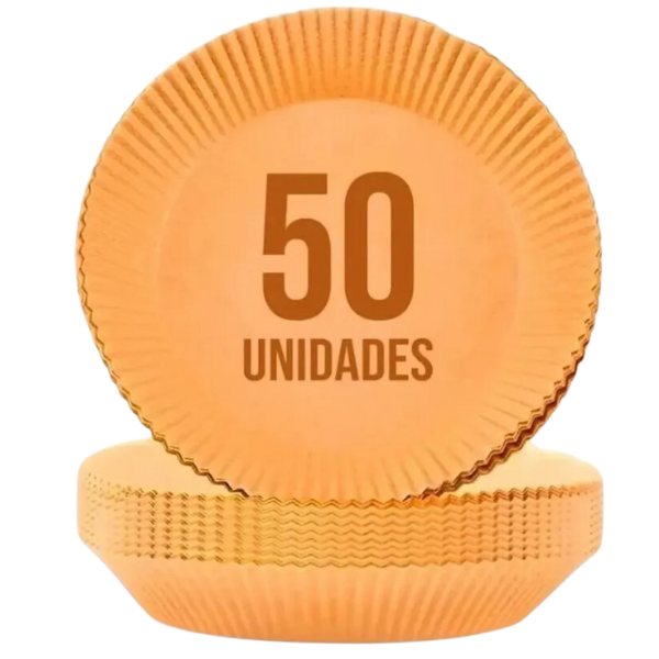 50un Forma de Papel Forro Airfryer Forma Fritadeira Elétrica - 2