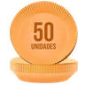 Forro de Papel Antiaderente para Air Fryer – 50 Unidades - 3