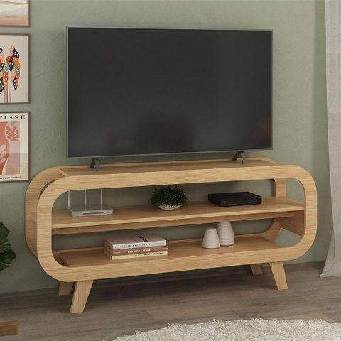 Rack para Tv até 60 Polegadas Luar Naturale - Pnr Móveis