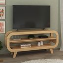 Ver imagem 1 de Rack para Tv até 60 Polegadas Luar Naturale - Pnr Móveis