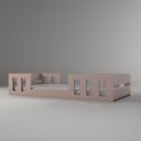 Ver imagem 2 de Cama Montessoriana Infantil 38x194cm Play