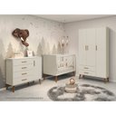 Ver imagem 5 de Guarda Roupa Isis para Quarto de Bebê 100% MDF 3 Portas