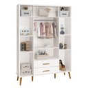 Ver imagem 2 de Guarda Roupa Infantil 4 Portas 2 Gavetas Isis