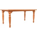 Ver imagem 6 de Mesa Jantar Atlanta Madeira Maciça Amendoa Tampo Lâminado 180x100 Pes Torneados