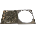 Ver imagem 7 de Kit Porta Grelha + Ralo Abre Fecha 10x10 Inox 304 Caixilho