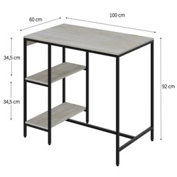 Mesa Bistrô 100x60cm Active Yescasa - 3