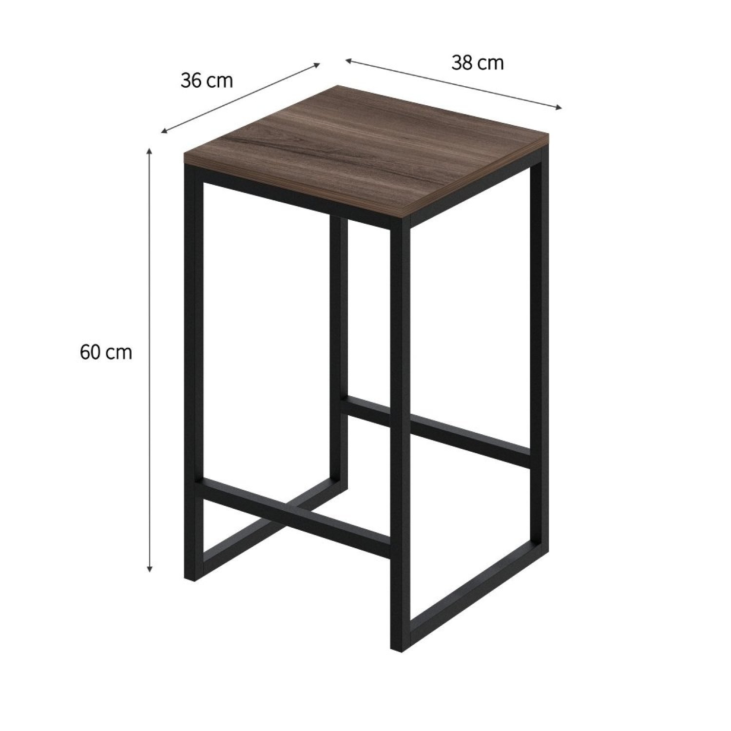 Mesa Bistrô Active 100cm 2 Banquetas Yescasa - 4