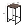 Mesa Bistrô Active 100cm 2 Banquetas Yescasa - 4