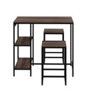 Ver imagem 2 de Mesa Bistrô Active 100cm 2 Banquetas Yescasa