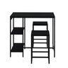 Mesa Bistrô 100cm 2 Banquetas Active Yescasa - 2