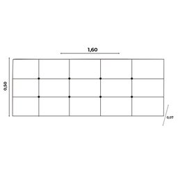 Kit Painel e Calçadeira Baú Queen 1,60m Roma Corano Branco - Pallazio - 2