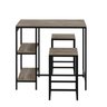 Mesa Bistrô 100cm 2 Banquetas Active Yescasa - 2
