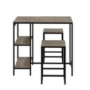 Ver imagem 2 de Mesa Bistrô 100cm 2 Banquetas Active Yescasa