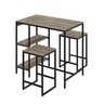 Mesa Bistrô 100cm 2 Banquetas Active Yescasa - 7