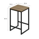 Ver imagem 4 de Mesa Bistrô 100cm 2 Banquetas Active Yescasa