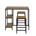 Ver imagem 2 de Mesa Bistrô 100cm 2 Banquetas Active Yescasa