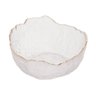 Kit 6 Bowl Wolff Taj Cristal Borda Dourada Incolor 13x6,5cm - 5