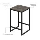 Ver imagem 3 de Banqueta Média 38x36x60cm Active Yescasa