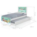 Ver imagem 2 de Bi Cama Juvenil Zap com Cabeceira Mundo Viagens