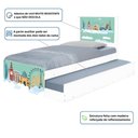 Ver imagem 3 de Bi Cama Juvenil Zap com Cabeceira Mundo Viagens