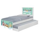 Ver imagem 1 de Bi Cama Juvenil Zap com Cabeceira Mundo Viagens