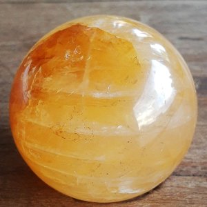 BOLA - QUARTZO HEMATOIDE CRISTAL QUARTZO HEMATÓIDE