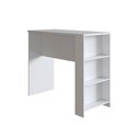 Ver imagem 1 de Bancada Luna Multifuncional 3 Prateleiras Fixas - Casajá - Branco