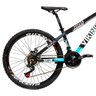 Bicicleta Aro 26 Viking Tuff X30 21 Velocidades PRETO E AZUL Tuff X-30 - 3
