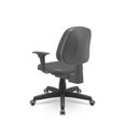 Ver imagem 3 de Cadeira Premium Call Center Back System Nr17 Certificada Revestimento Vinil T19 Preto