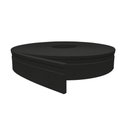 Ver imagem 1 de Rodapé Eva Autocolante 7cm Altura Rp16 Preto Metro