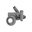 Ver imagem 1 de Kit Adaptador Articulado Blukit para Saída de Máquina de Lavar Roupa/louça com Mangueira 2,2m Cinza