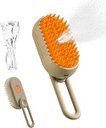 Ver imagem 1 de Escova a Vapor 3 em 1 para Pets - Limpeza, Massagem e Higienização para Cães e Gatos