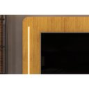Ver imagem 7 de Estante P/ Sala até 75 Pol Atlas Ripado C/ 2 Portas 218x62cm Cedro - Dj Móveis