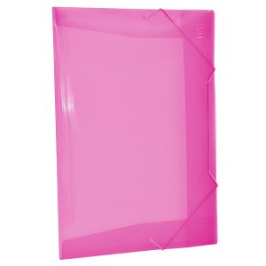 Pasta Aba Elastica Oficio Line sem Lombo Dac 10 Unidades 501pp-pr Rosa
