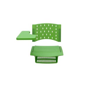 Kit Assento Encosto Cadeira Escolar/ Prancheta/ Porta Objeto