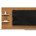 Ver imagem 3 de Painel Quarto P/ Tv até 60 Pol Friz 179x108cm Cedro/bali - Dj Móveis