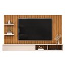 Ver imagem 7 de Painel Quarto P/ Tv até 60 Pol Friz 179x108cm Cedro/bali - Dj Móveis