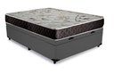 Ver imagem 3 de Cama Box Baú Casal Green Cinza + Colchão Espuma D33 138x188x8