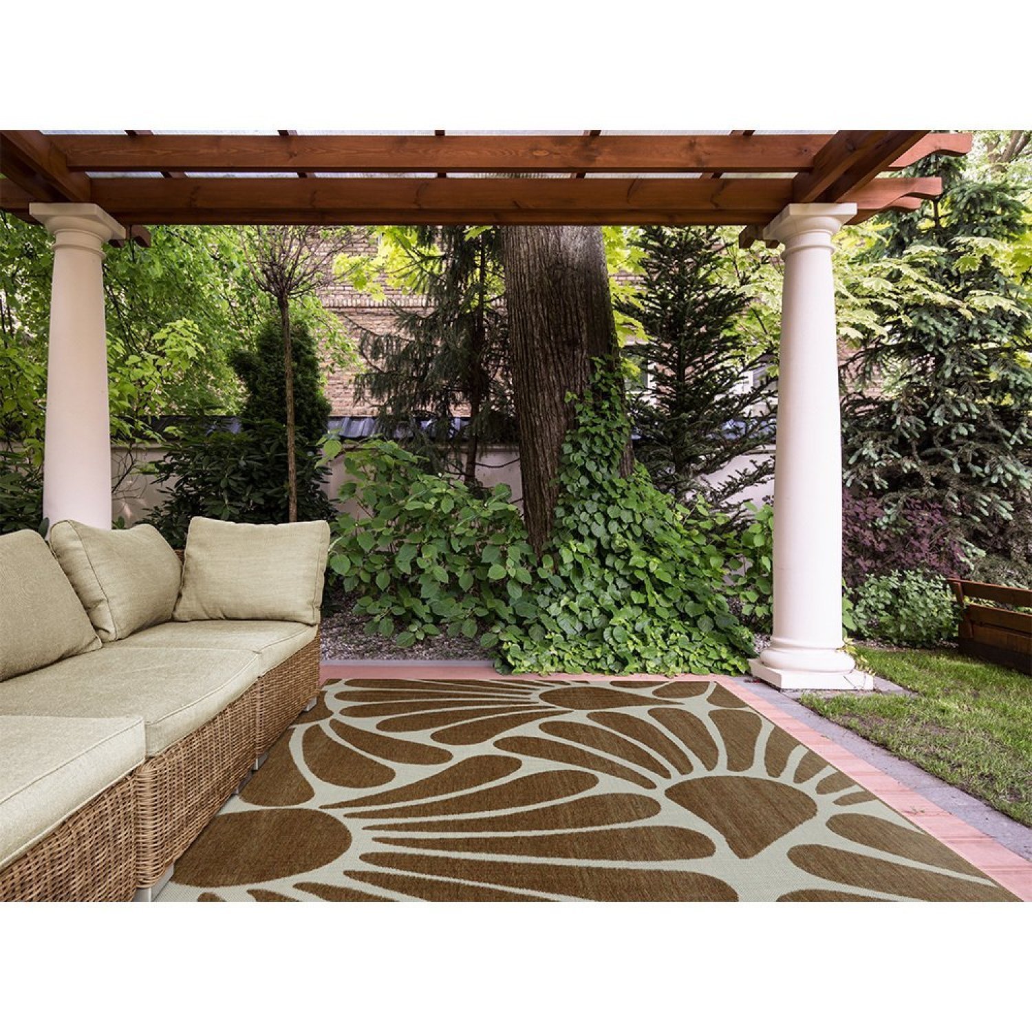 Tapete 200x290cm Outdoor Tapetes São Carlos - 1