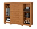 Ver imagem 2 de Cômoda com Sapateira Havana para Quarto Grande Camas Luxo