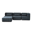 Ver imagem 2 de Sofá Modular 3 Lugares com Puff Easybox CabeCasa MadeiraOriginals Cotelê Verde Escuro