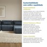 Sofá Modular 3 Lugares com Puff Easybox Cabecasa Madeiraoriginals - 12