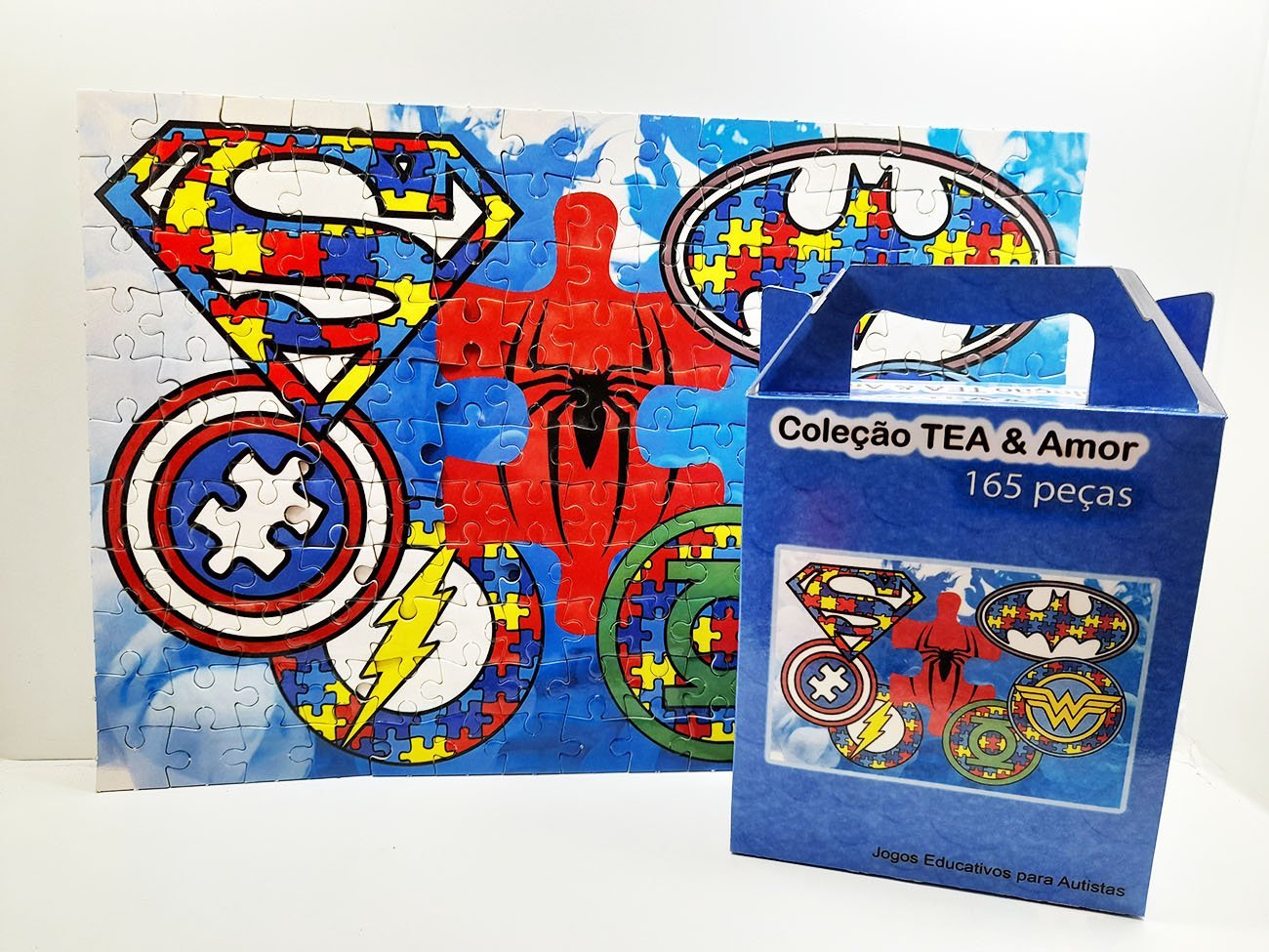Kit Especial Jogos Educativos Cogntivos para Autistas - Combo 5 - Coleção TEA & AMOR
