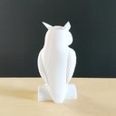 Ver imagem 4 de Coruja Decorativa - 10 Cm De Altura - Decoração sala, escritório - Toque 3D:Branco