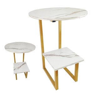 Mesa de Canto Lateral Quarto Sala Cabeceira Escritorio Decoraçao Minimalista Moderna Multifuncional 