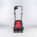 Ver imagem 5 de Cortador de Grama Carrinho Gasolina 4 Rodas Máquina Corte Branco 127 V Saída Lateral Vermelho