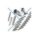 Ver imagem 5 de Jogo de Chaves Torks Multidentada e Hexagonal com 40 Peças