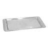 Bandeja Aço Inox Retangular Servir Café 30x14 Cm Multiuso - 1