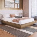 Ver imagem 3 de Cama de Casal/queen para Colchão 198x158cm Multimóveis Cr40142 Mel